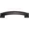 Jeffrey Alexander 128 mm Center-to-Center Matte Black Square Annadale Cabinet Pull 435-128MB - alternate 3
